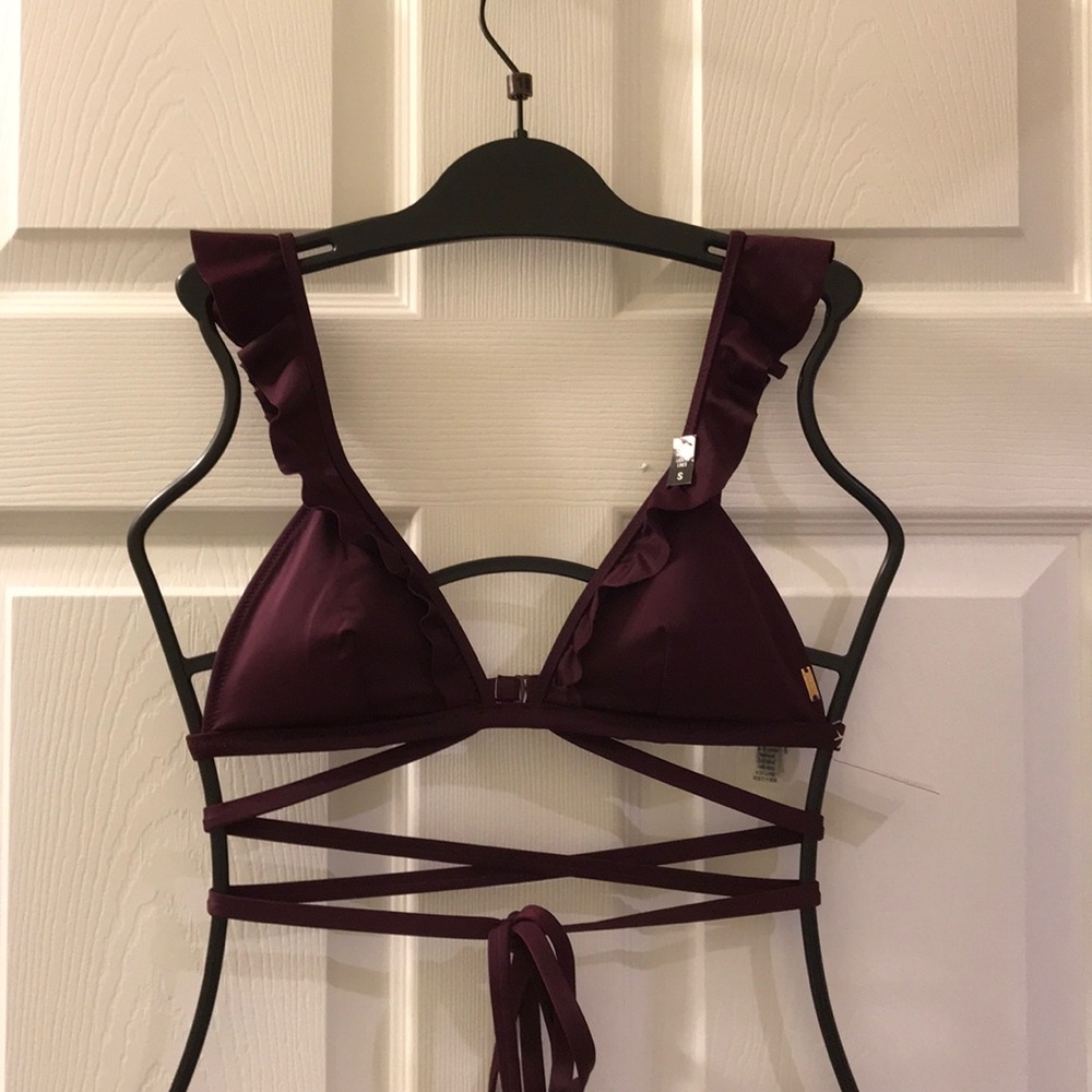 Top only 💖Victoria’s Secret PINK Bikini Stripy - Picture 2 of 5
